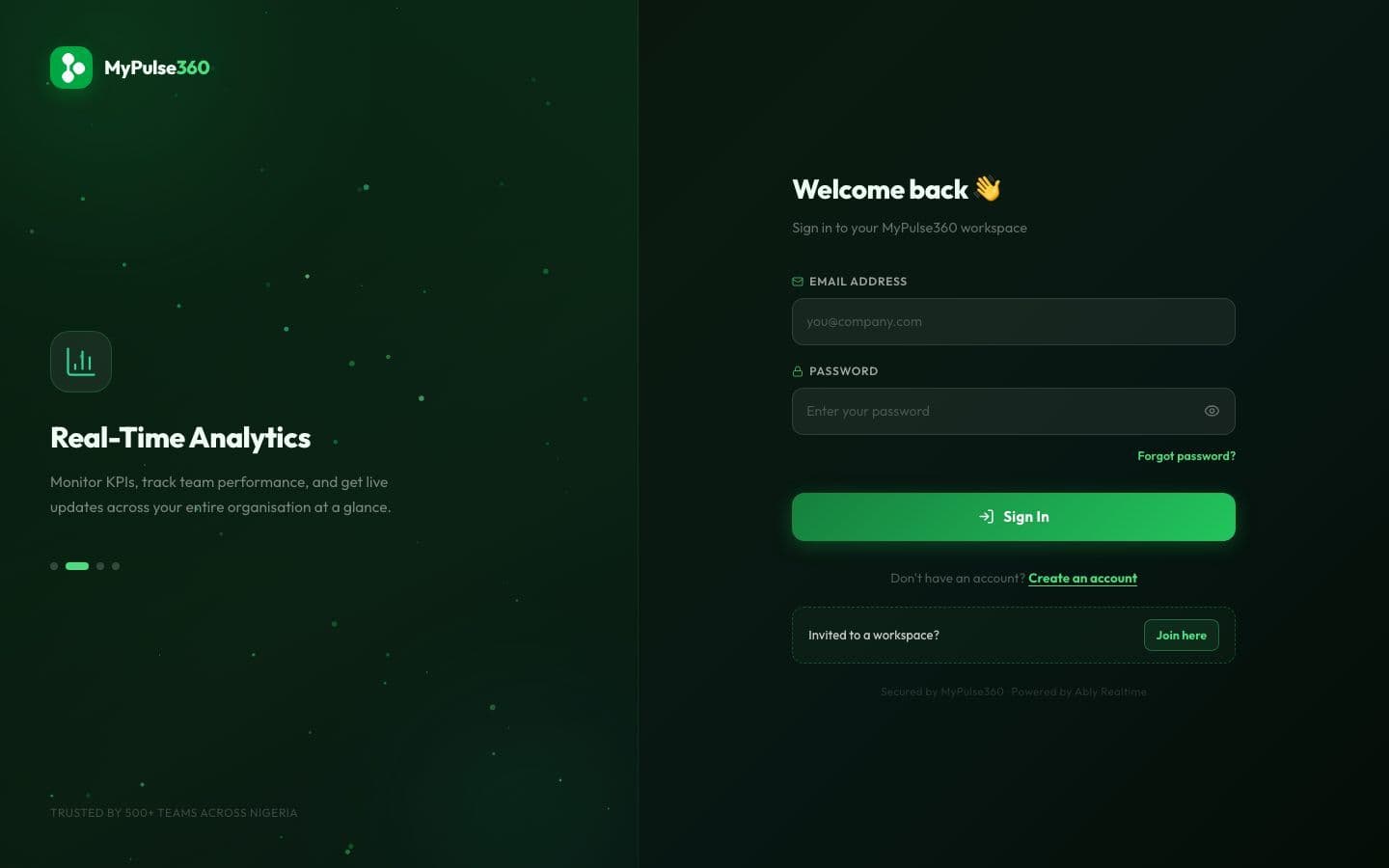 MyPulse360 website