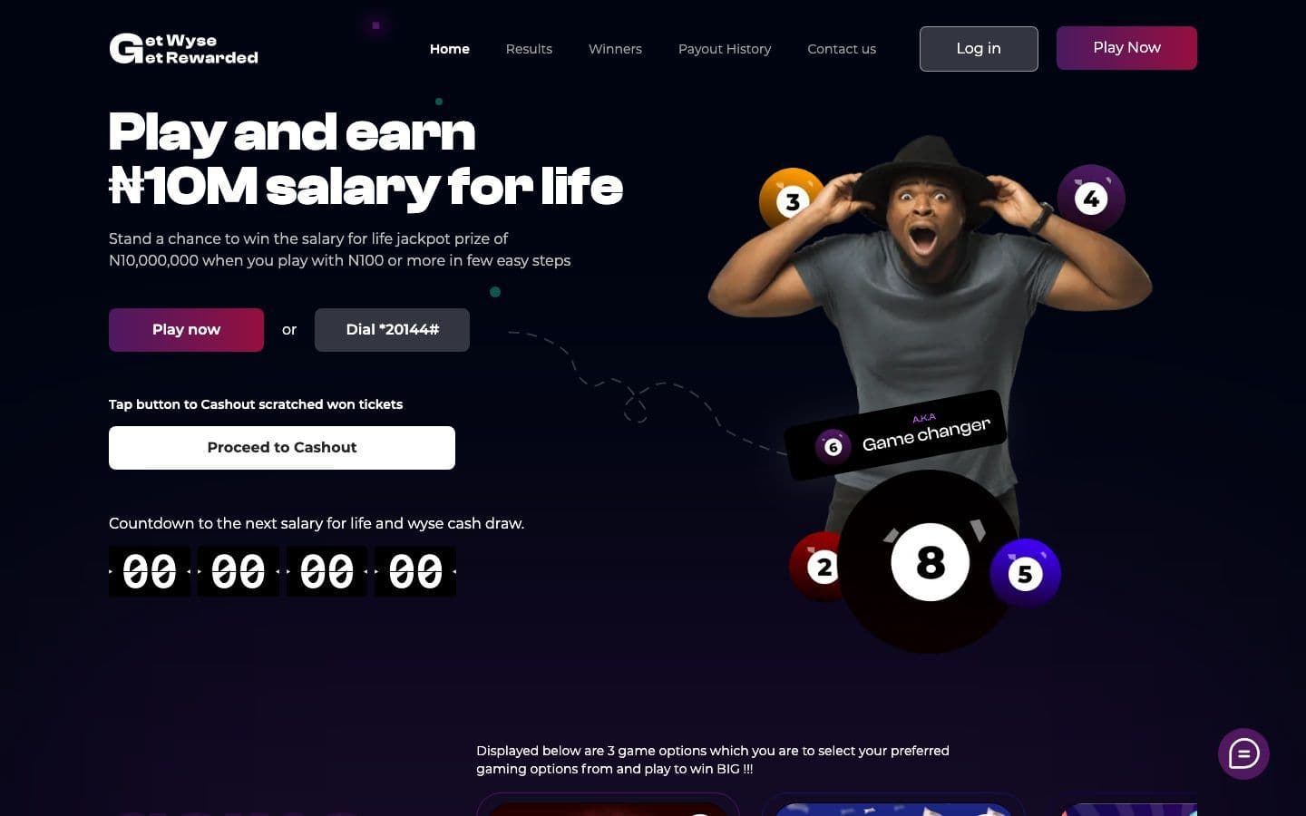 WiseWinn website